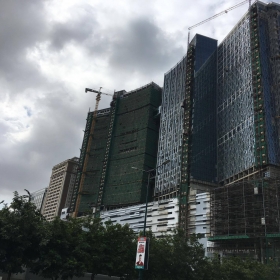 Construction on August 2017