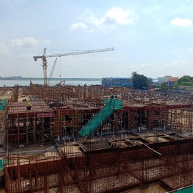 Construction on June 2019