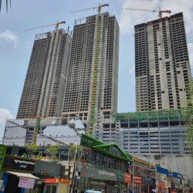 Construction on April 2020
